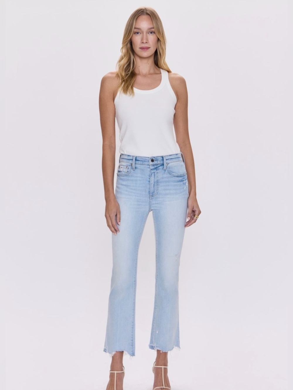 Pistola Women’s Lennon High Waist Ankle Bootcut Jeans, Size: 31